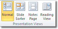 Presentation Views In Microsoft PowerPoint 2010