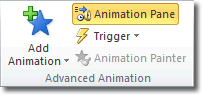 The Animation Pane In PowerPoint 2010