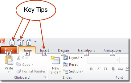 key-tips-in-powerpoint-2010