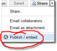 Publish/Embed PowerPoint