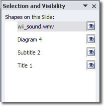 selection-and-visibility
