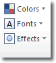 Theme Colours In PowerPoint 2010