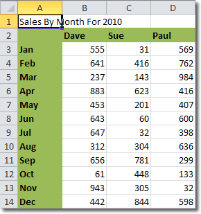 Excel Merge And Center